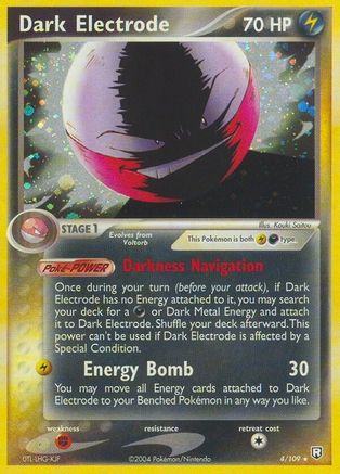 Dark Electrode - 4/109 - Holo Rare