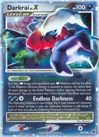 Darkrai LV.X - Ultra Rare - Holofoil