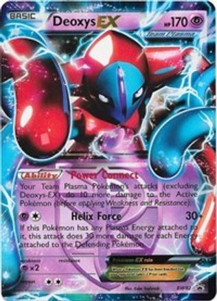 Deoxys EX (Team Plasma) BW82  - Holofoil Black and White Promos - Promo