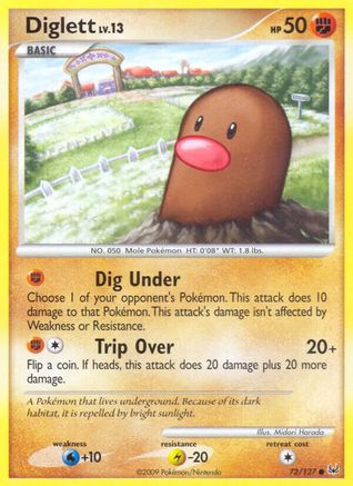 Diglett - 72/127 - Common