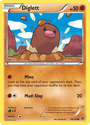 Diglett - 58/146 - Common