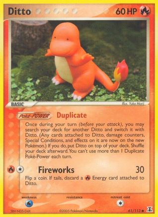 Ditto 061/113  Delta Species - Common