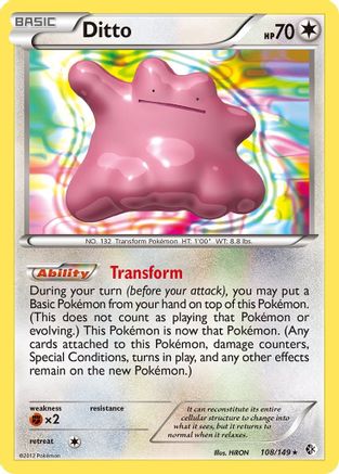 Ditto 108/149 - Holo Rare