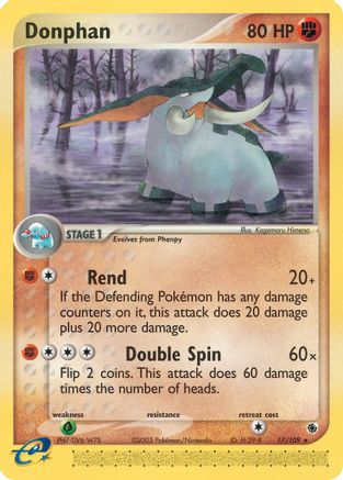 Donphan - 17/109 - Rare
