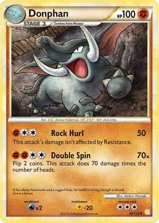 Donphan - 40/123 - Uncommon