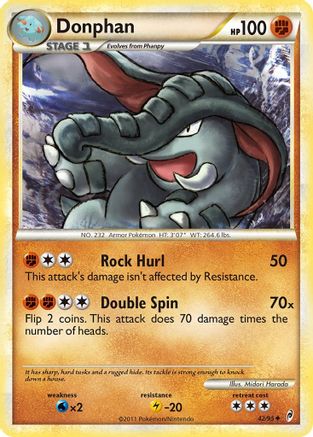 Donphan - 42/95 - Uncommon