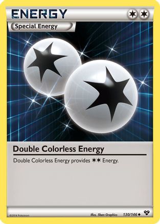 Double Colorless Energy - 130/146 - Uncommon - Reverse Holo