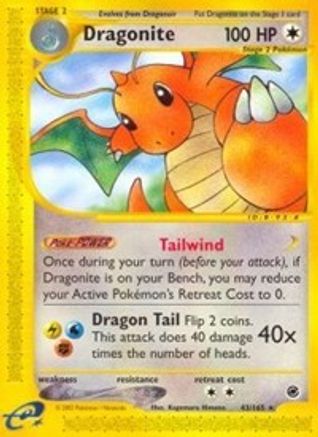 Dragonite (43) 043  Expedition - Rare