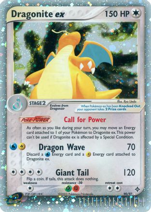Dragonite EX - 90/97 - Ultra Rare