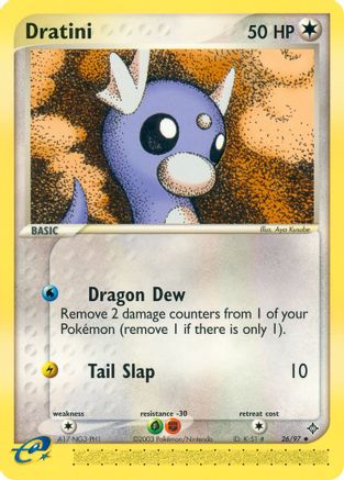 Dratini - 26/97 - Uncommon - Reverse Holo