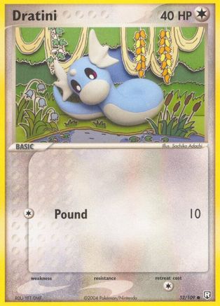 Dratini - 52/109 - Common - Reverse Holo