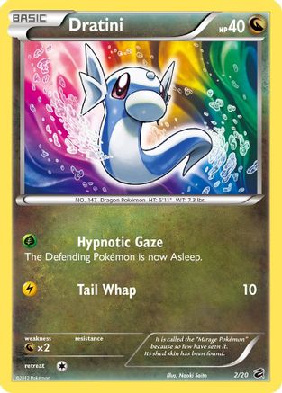 Dratini (2) - 2/20 - Holo Rare