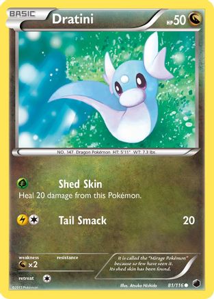 Dratini - 81/116 - Common - Reverse Holo