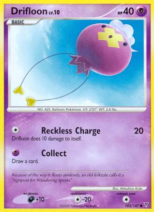 Drifloon - 103/147 - Common - Reverse Holo