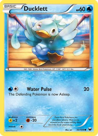 Ducklett - 35/108 - Common - Reverse Holo