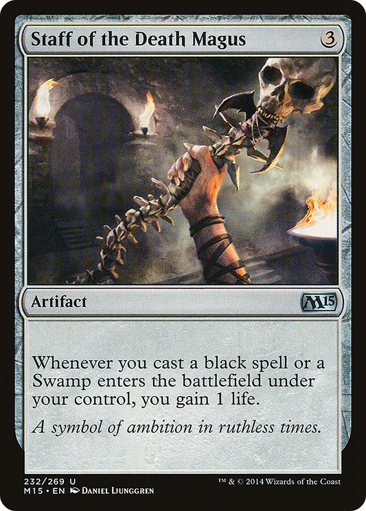 Staff of the Death Magus (M15-232)