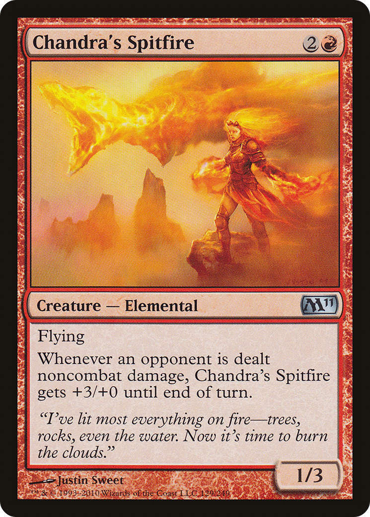 Chandra's Spitfire (M11-129)  Foil