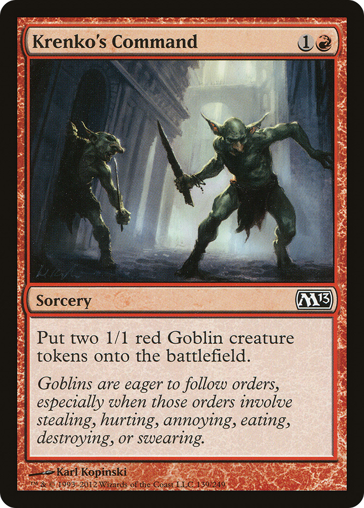 Krenko's Command (M13-139)  Foil