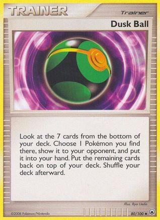 Dusk Ball - 80/100 - Uncommon - Reverse Holo