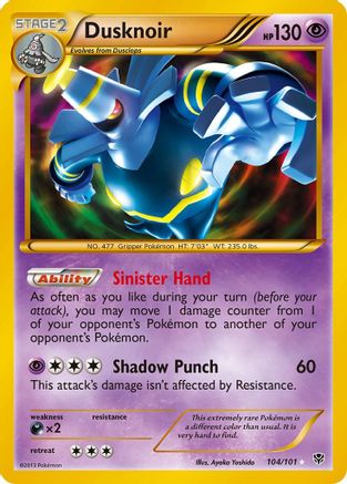 Dusknoir 104/101 - Secret Rare