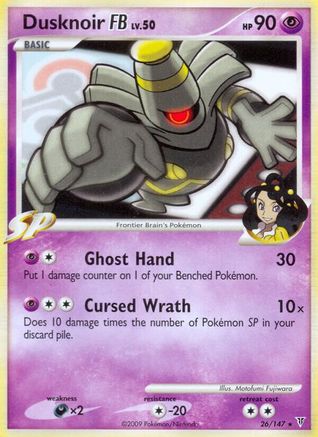 Dusknoir FB - 26/147 - Rare