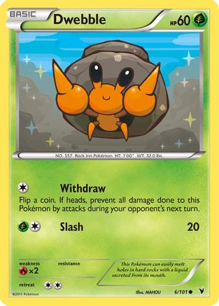 Dwebble - 6/101 - Common