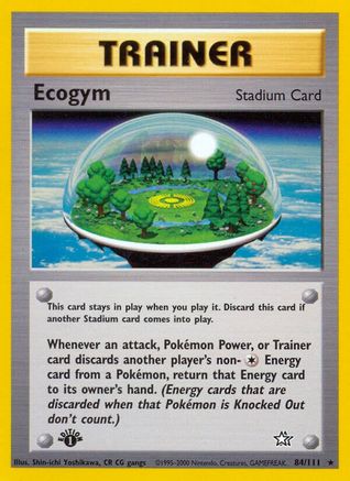 Ecogym - 84/111 - Rare - Unlimited