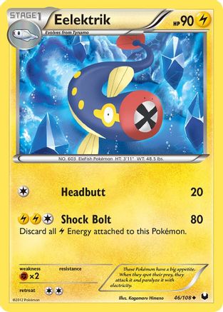 Eelektrik - 46/108 - Uncommon - Reverse Holo