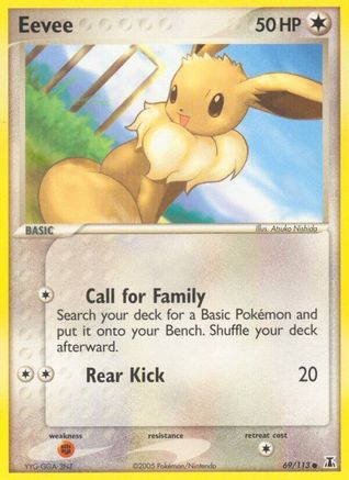 Eevee - 69/113 - Common - Reverse Holo