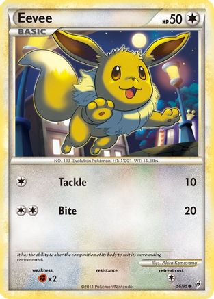 Eevee - 56/95 - Common - Reverse Holo