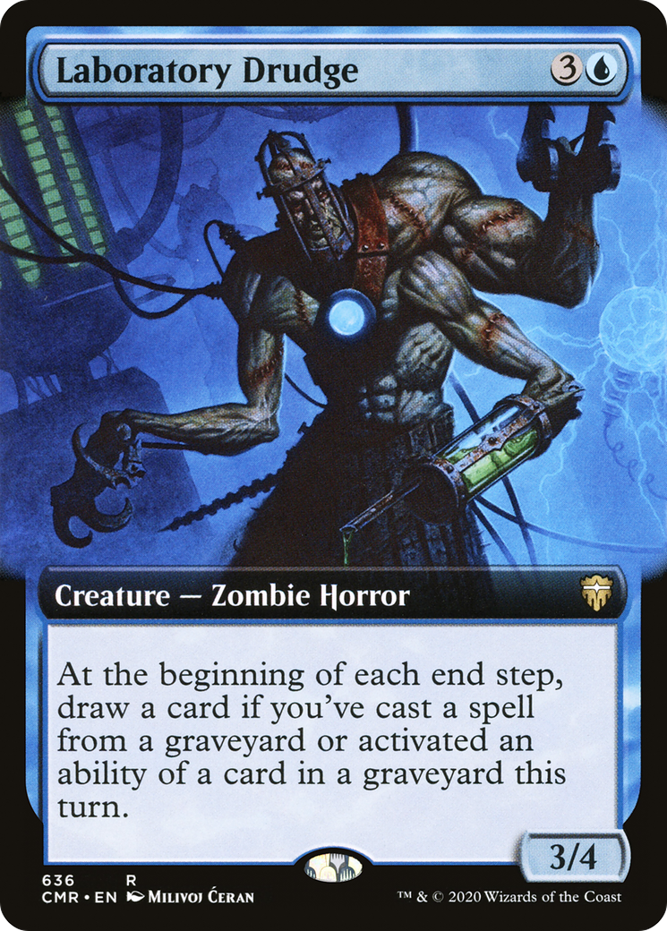 Laboratory Drudge (Extended Art) (CMR-636)