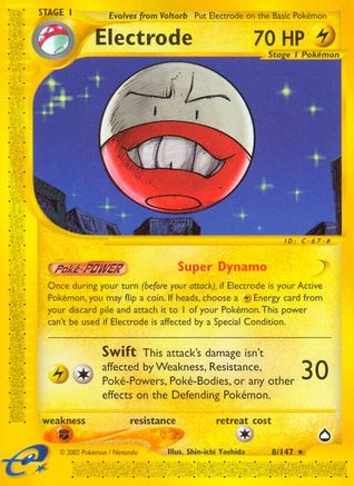 Electrode - 8/147 - Rare - Reverse Holo