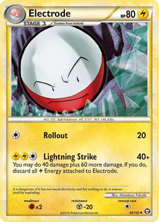 Electrode - 34/102 - Uncommon - Reverse Holo
