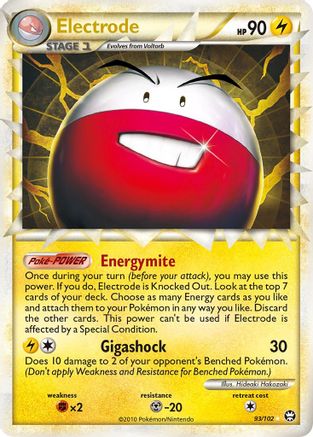Electrode (Prime) (93/102) Holofoil - Ultra Rare