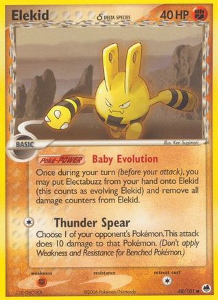Elekid (Delta Species) - 48/101 - Common