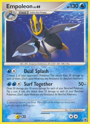 Empoleon - 17/100 - Rare - Reverse Holo