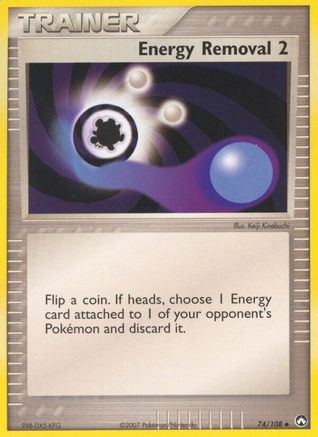 Energy Removal 2 - 74/108 - Uncommon - Reverse Holo