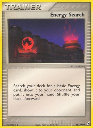 Energy Search - 86/100 - Common - Reverse Holo