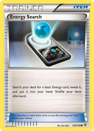 Energy Search - 128/149 - Common - Reverse Holo