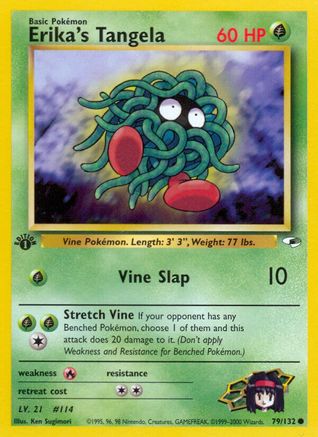 Erika's Tangela 079  - Unlimited Gym Heroes - Common