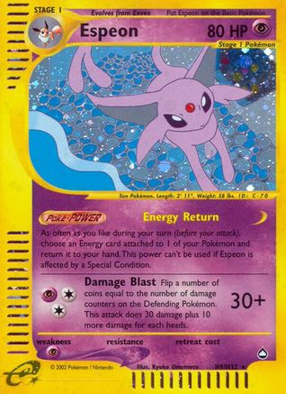 Espeon (H9) H9/147 - Holo Rare