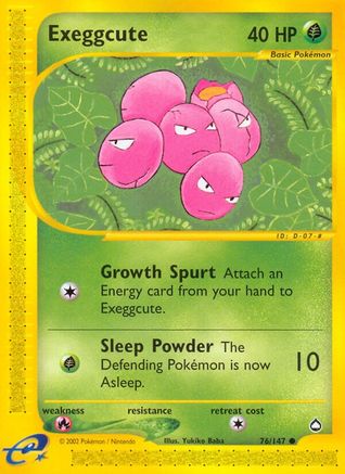 Exeggcute - 76/147 - Common - Reverse Holo