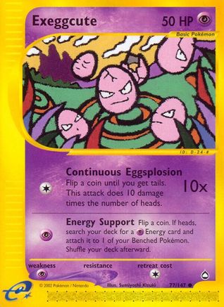 Exeggcute - 77/147 - Common - Reverse Holo