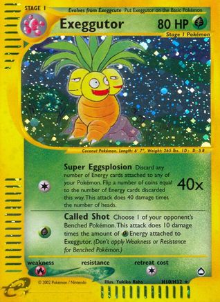 Exeggutor - H10/147 - Holo Rare