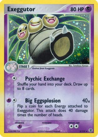 Exeggutor - 5/112 - Holo Rare