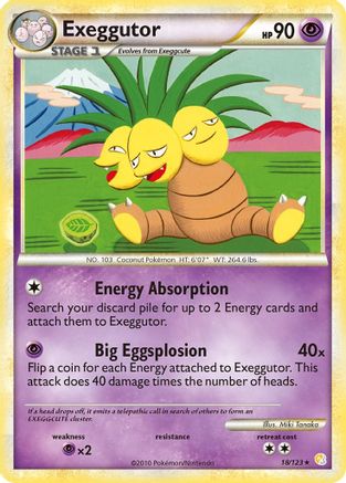 Exeggutor - 18/123 - Rare - Reverse Holo