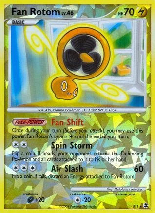 Fan Rotom RT1  - Reverse Holofoil Rising Rivals - Ultra Rare