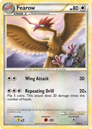 Fearow  Unleashed - Rare