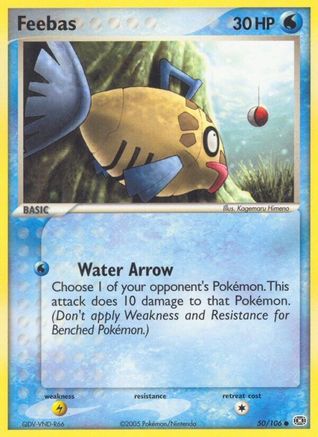 Feebas - 50/106 - Common - Reverse Holo