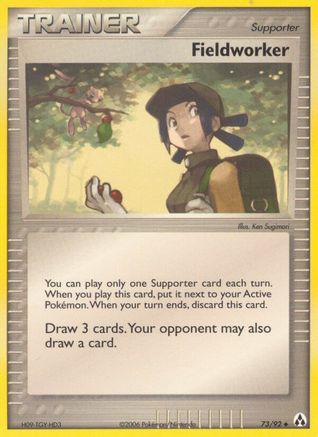Fieldworker - 73/92 - Uncommon - Reverse Holo